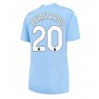 Manchester City Bernardo Silva #20 Replica Home Shirt Ladies 2023-24 Short Sleeve